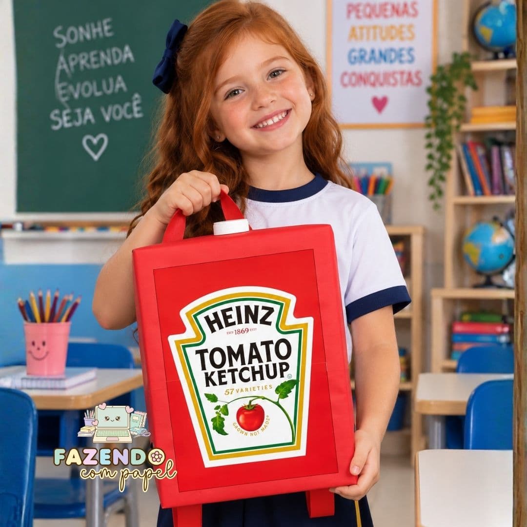 Mochila Maluca Fast Food — imagem 5