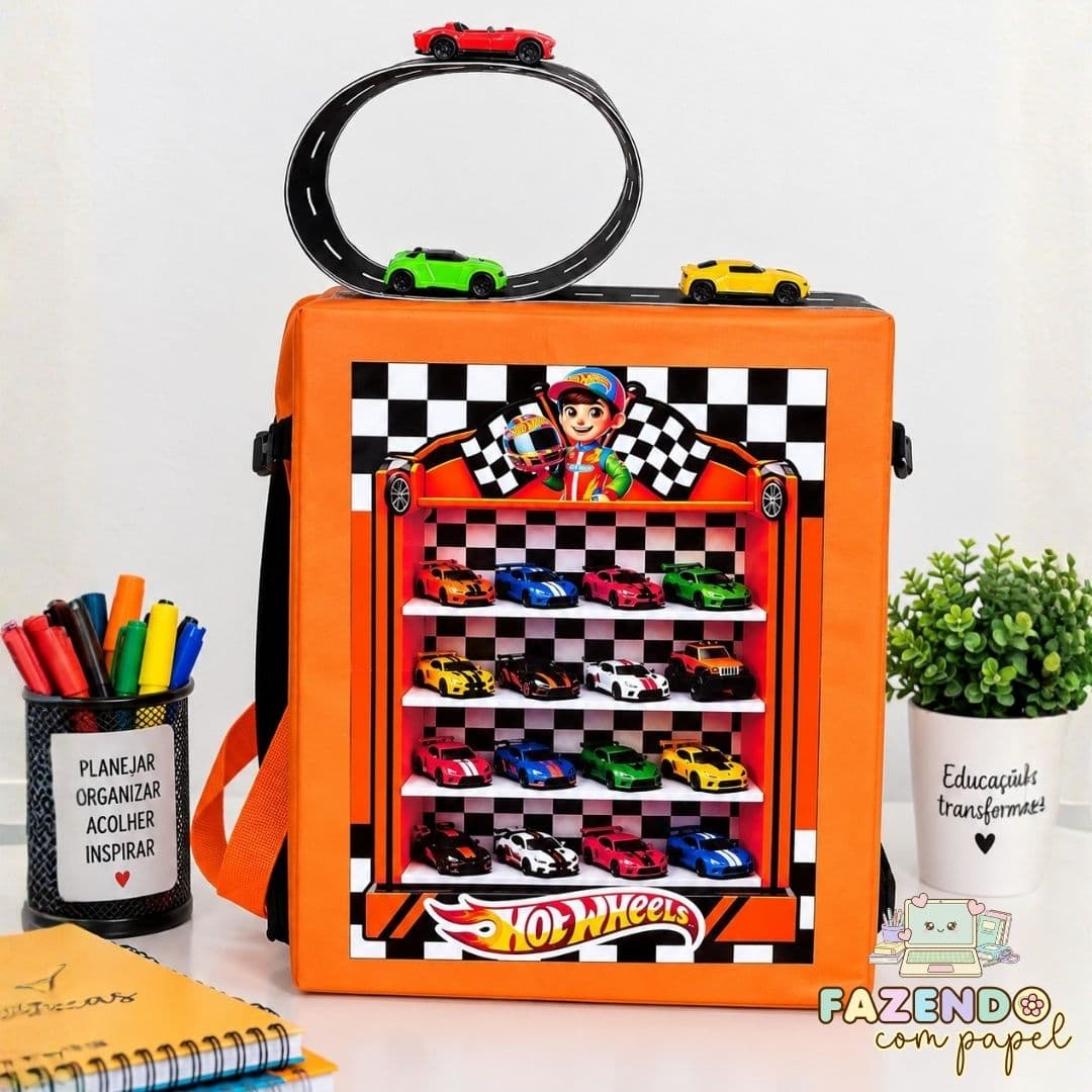 Mochila Maluca Hot Wheels — imagem 2