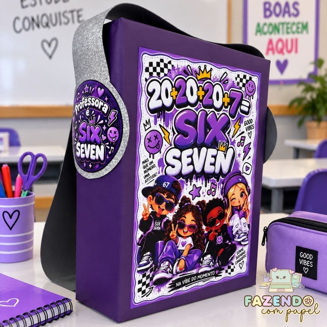 Mochila Maluca Six Seven — imagem 2