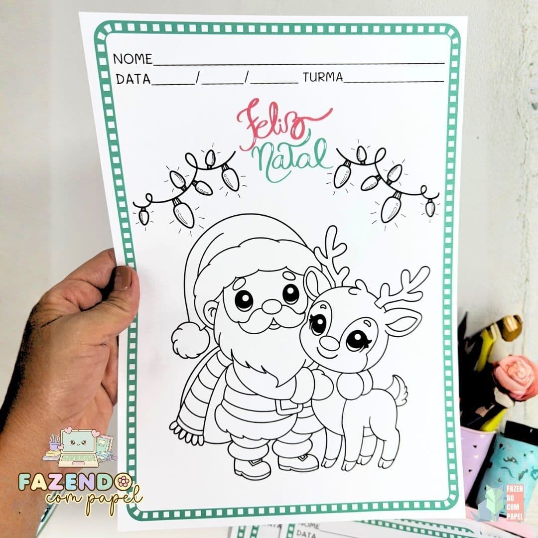 Desenhos de Colorir Natal — imagem 3