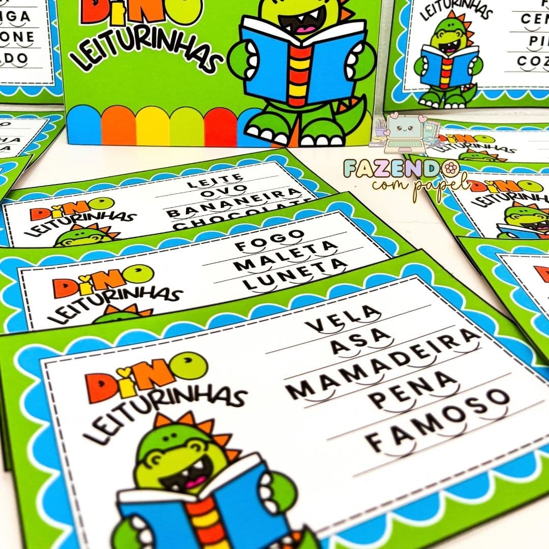 Fichas de Leitura Dino — imagem 4