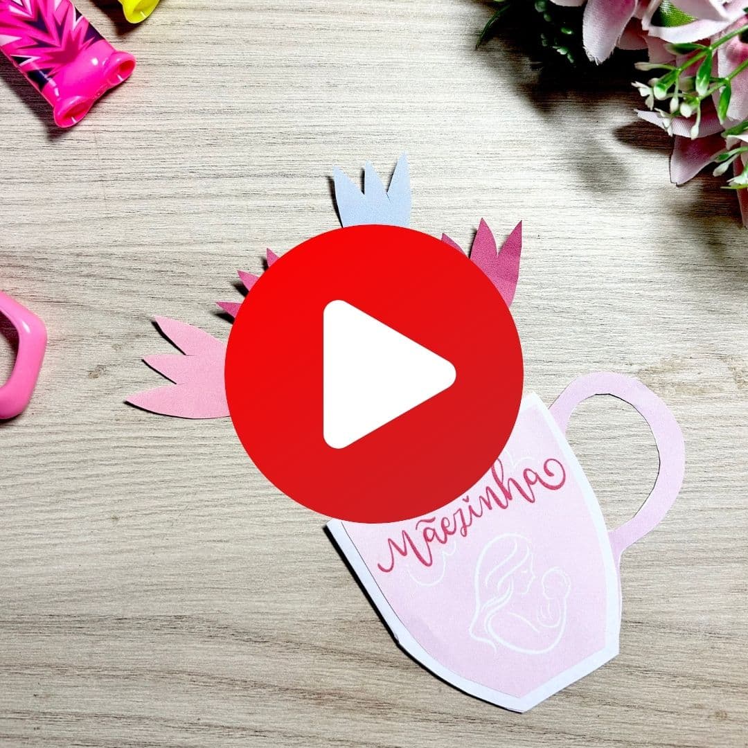 Dia das Mães - Cartão Xícara — imagem 2