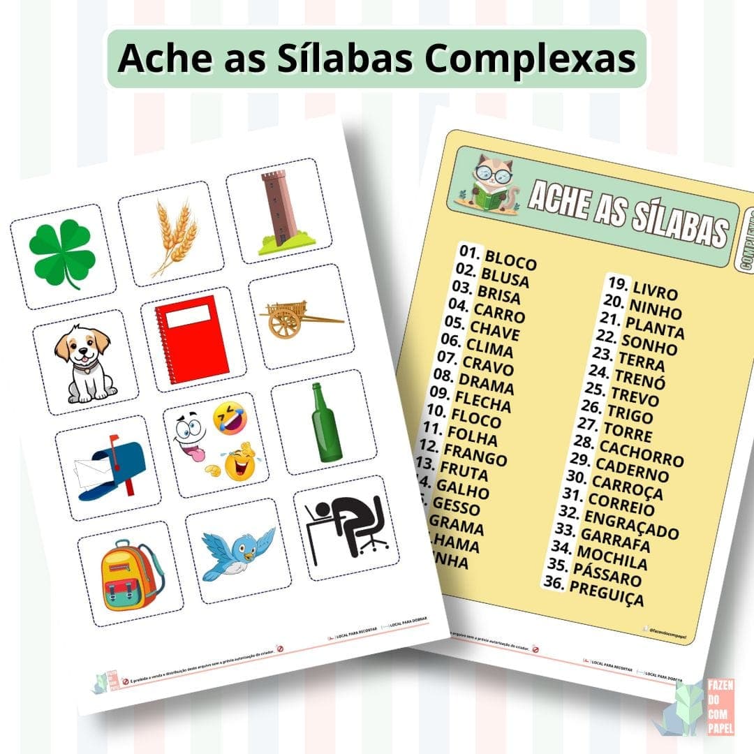 Ache as Sílabas Complexas — imagem 2