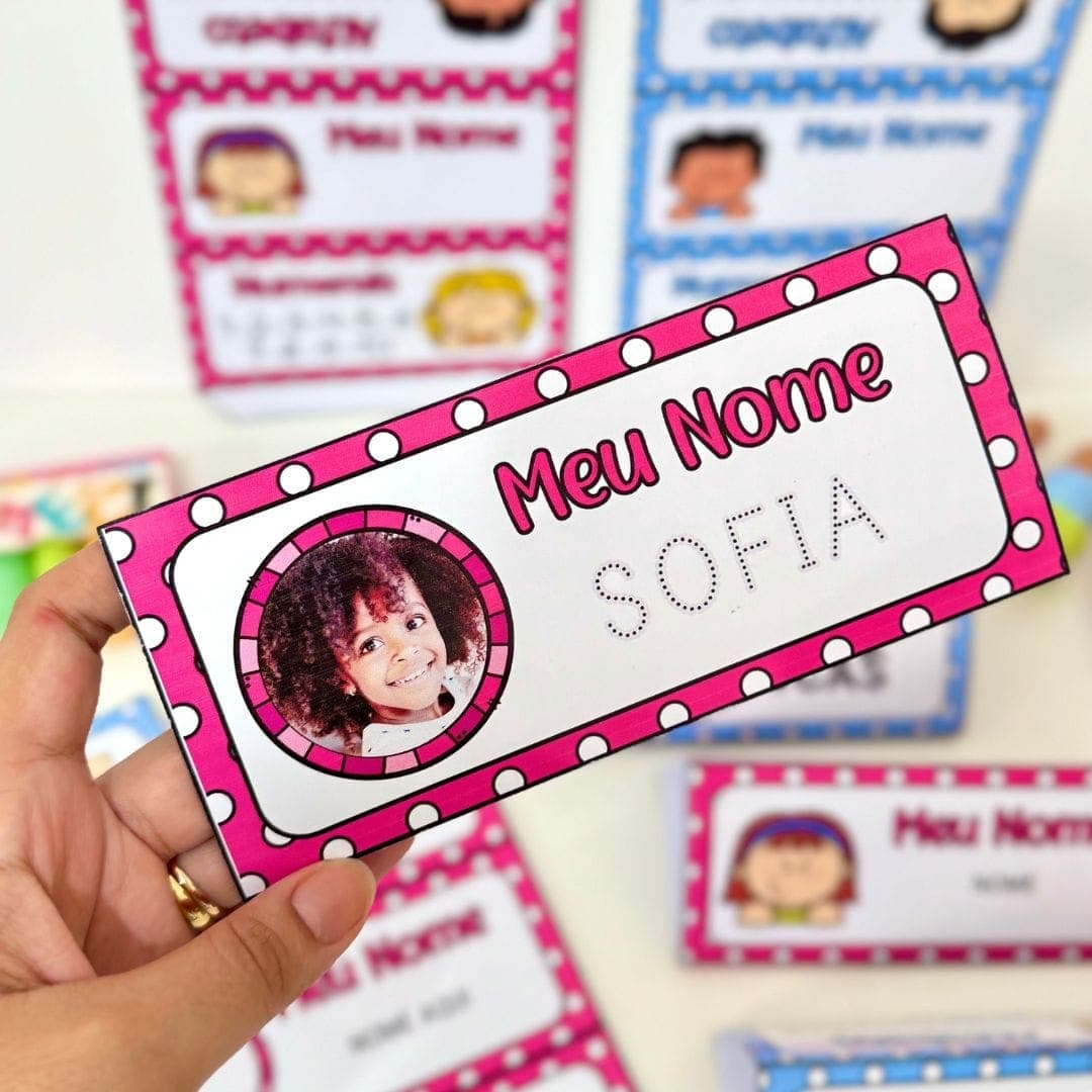Crachá de Mesa Editável — imagem 4