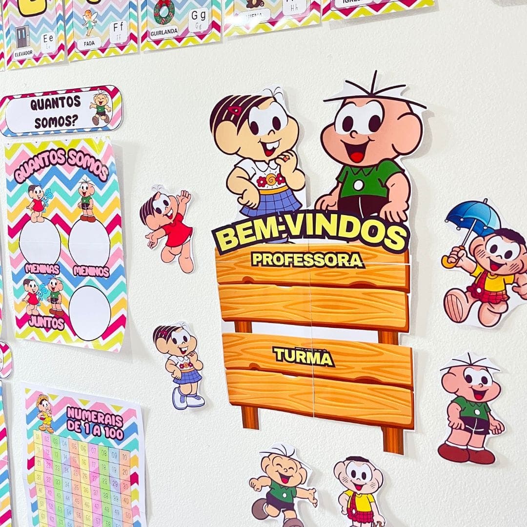 Kit Sala Turma da Mônica — imagem 5