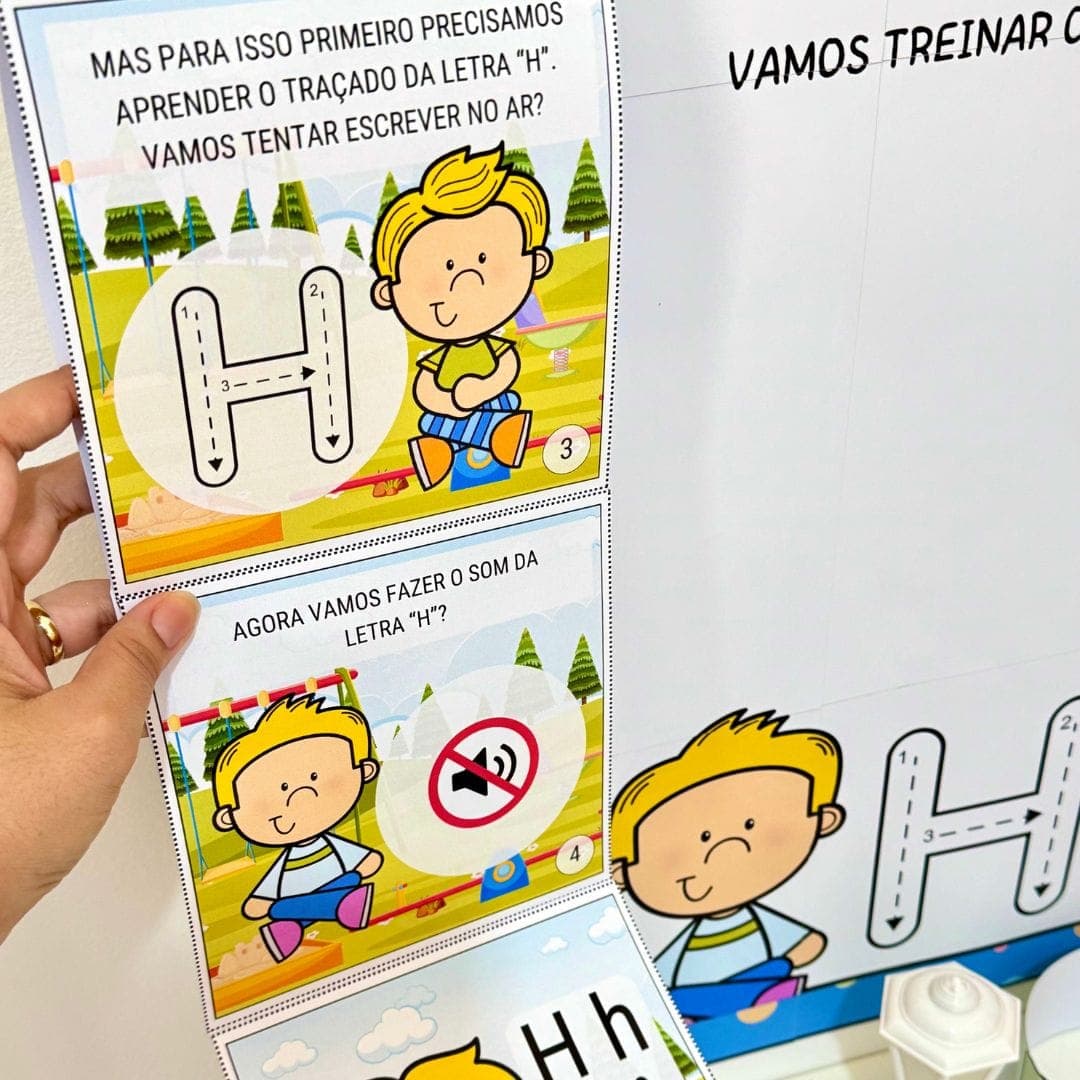 História e Cartaz Letra H — imagem 4