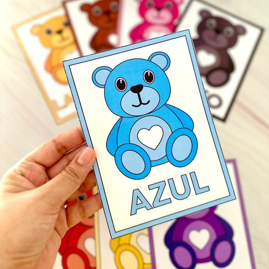 Cards Cores Ursinhos — imagem 2