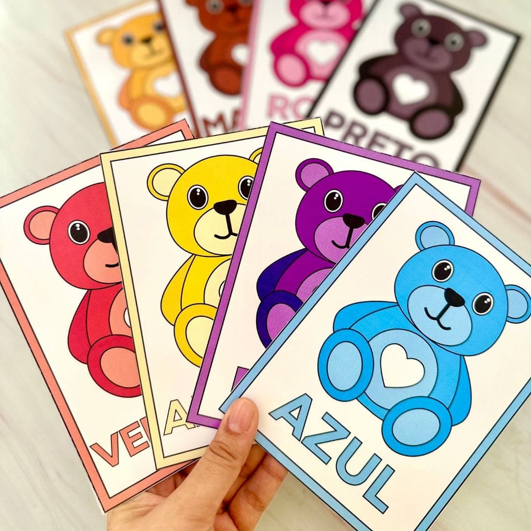 Cards Cores Ursinhos — imagem 4