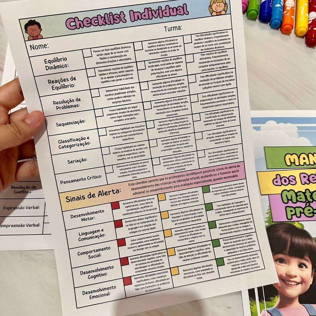 Manual dos Relatórios Maternal e Pré-escola — imagem 3