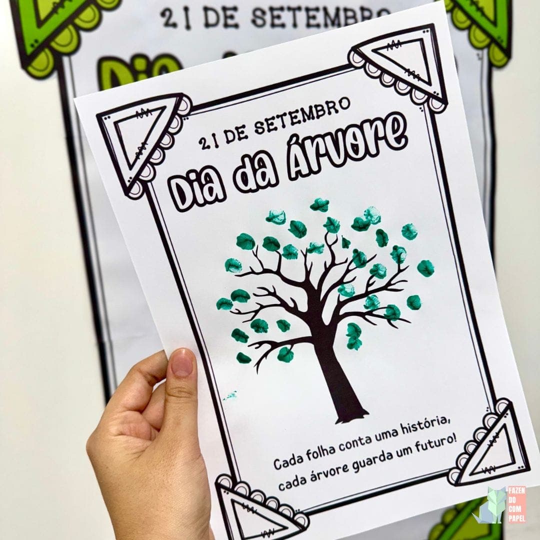 Cartaz Colaborativo Dia da Árvore — imagem 2