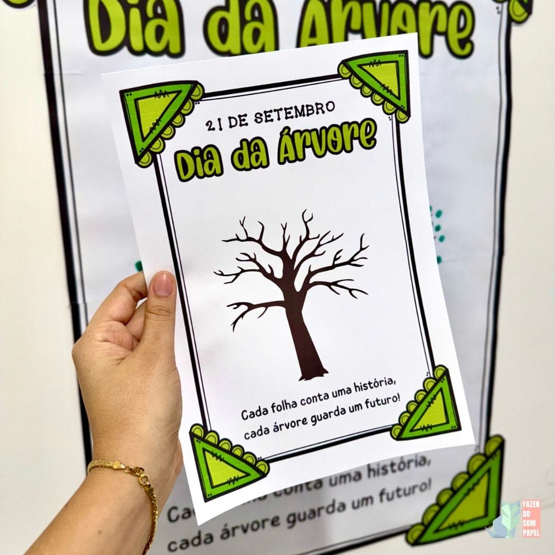 Cartaz Colaborativo Dia da Árvore — imagem 3