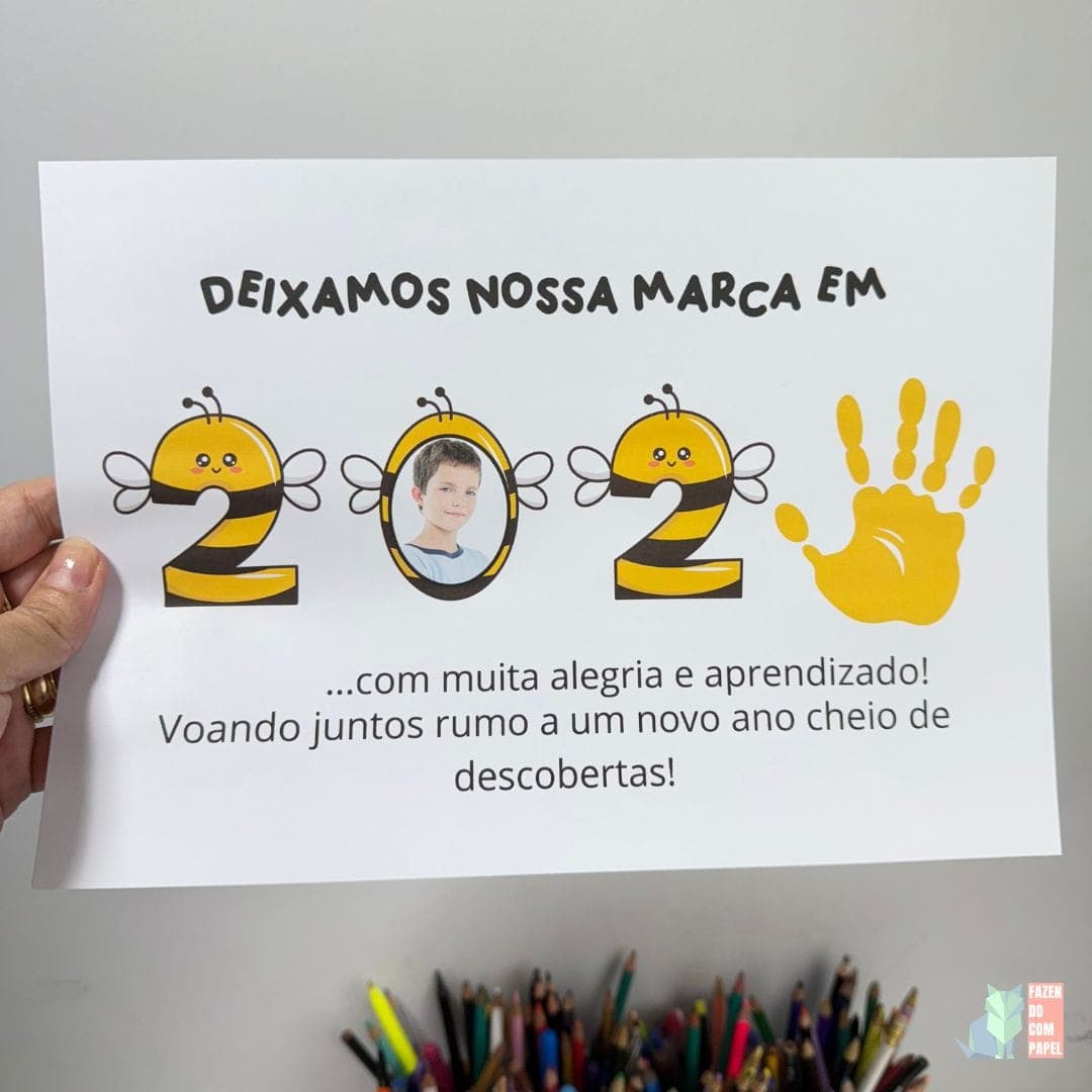 Kit 2025 - Carimbo com as Mãos — imagem 2