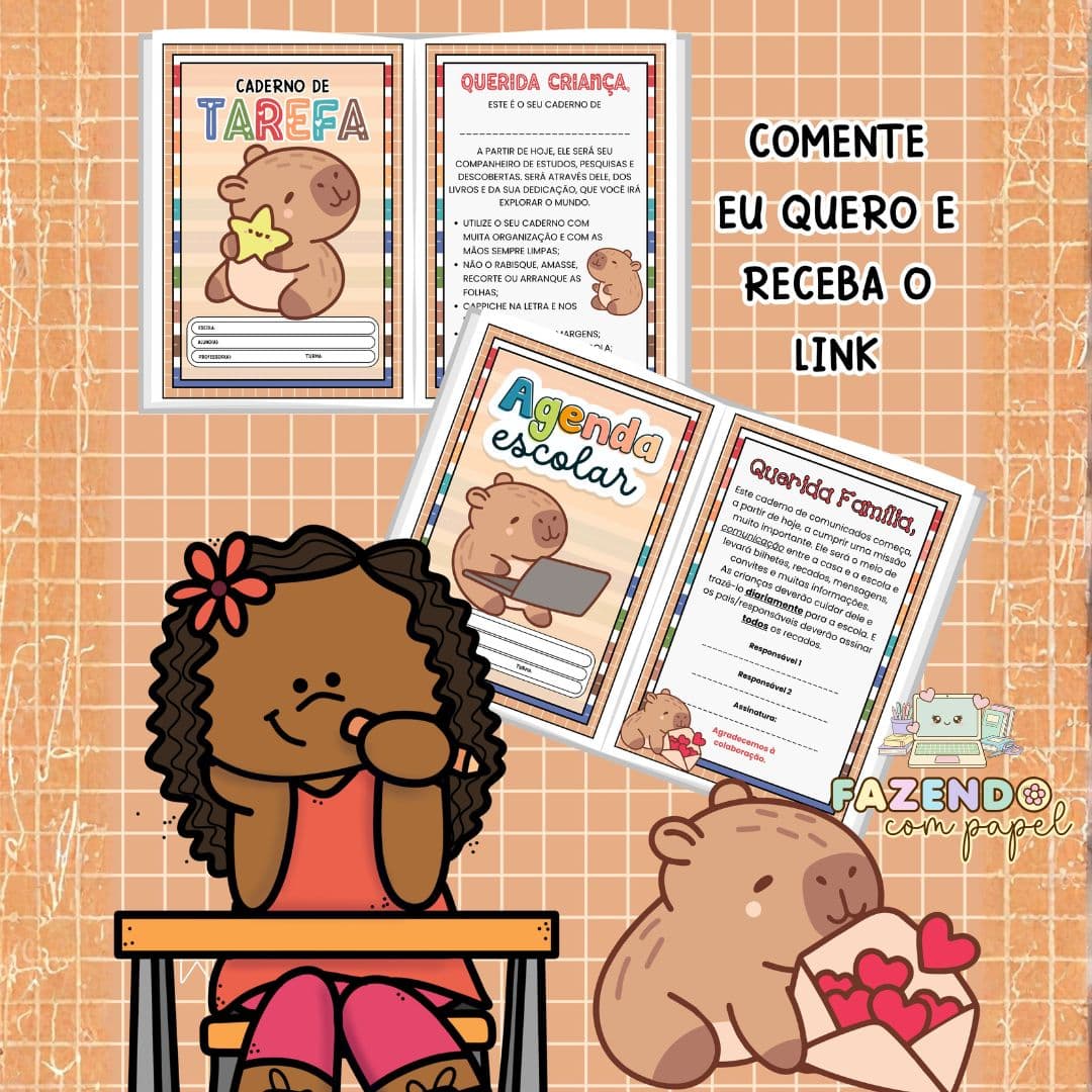 Capinhas Capivara Cute — imagem 3