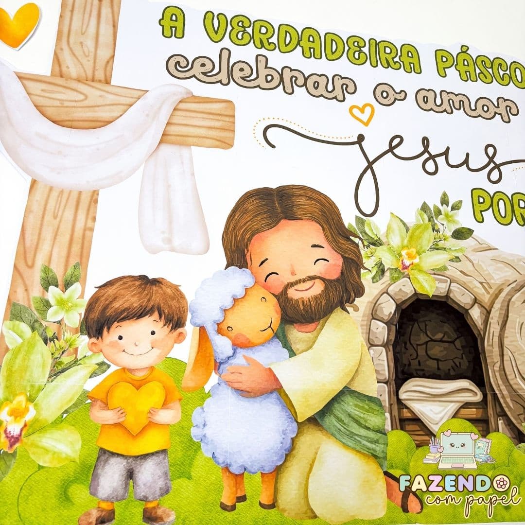 Painel Páscoa (Amor de Jesus) — imagem 3