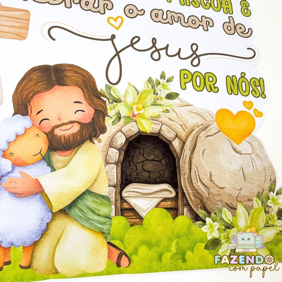 Painel Páscoa (Amor de Jesus) — imagem 4