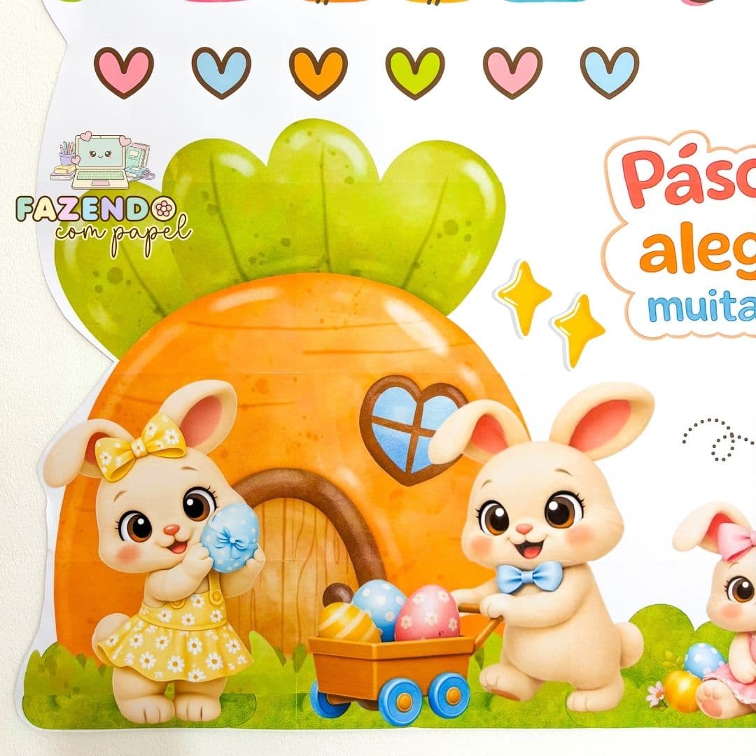 Painel Páscoa dos Coelhos — imagem 2