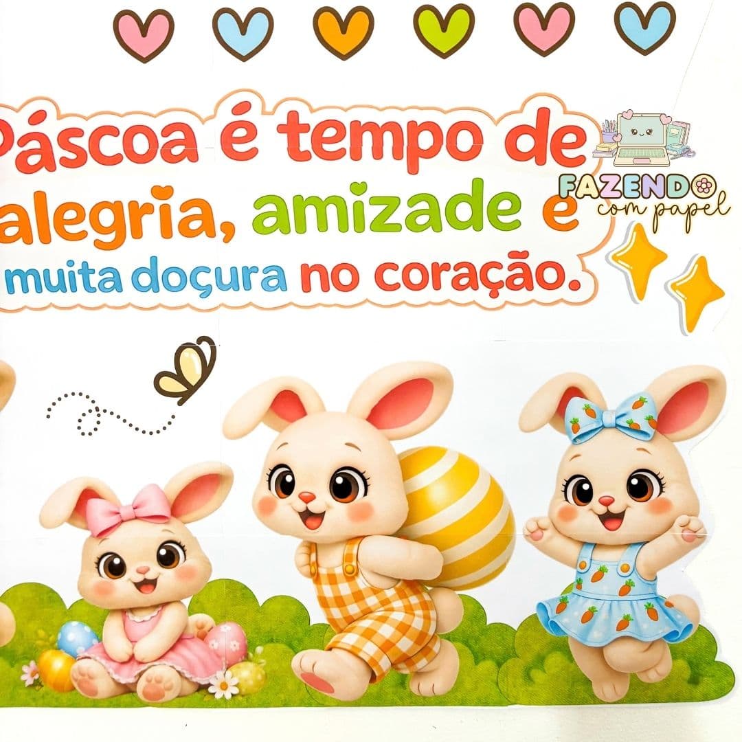Painel Páscoa dos Coelhos — imagem 4