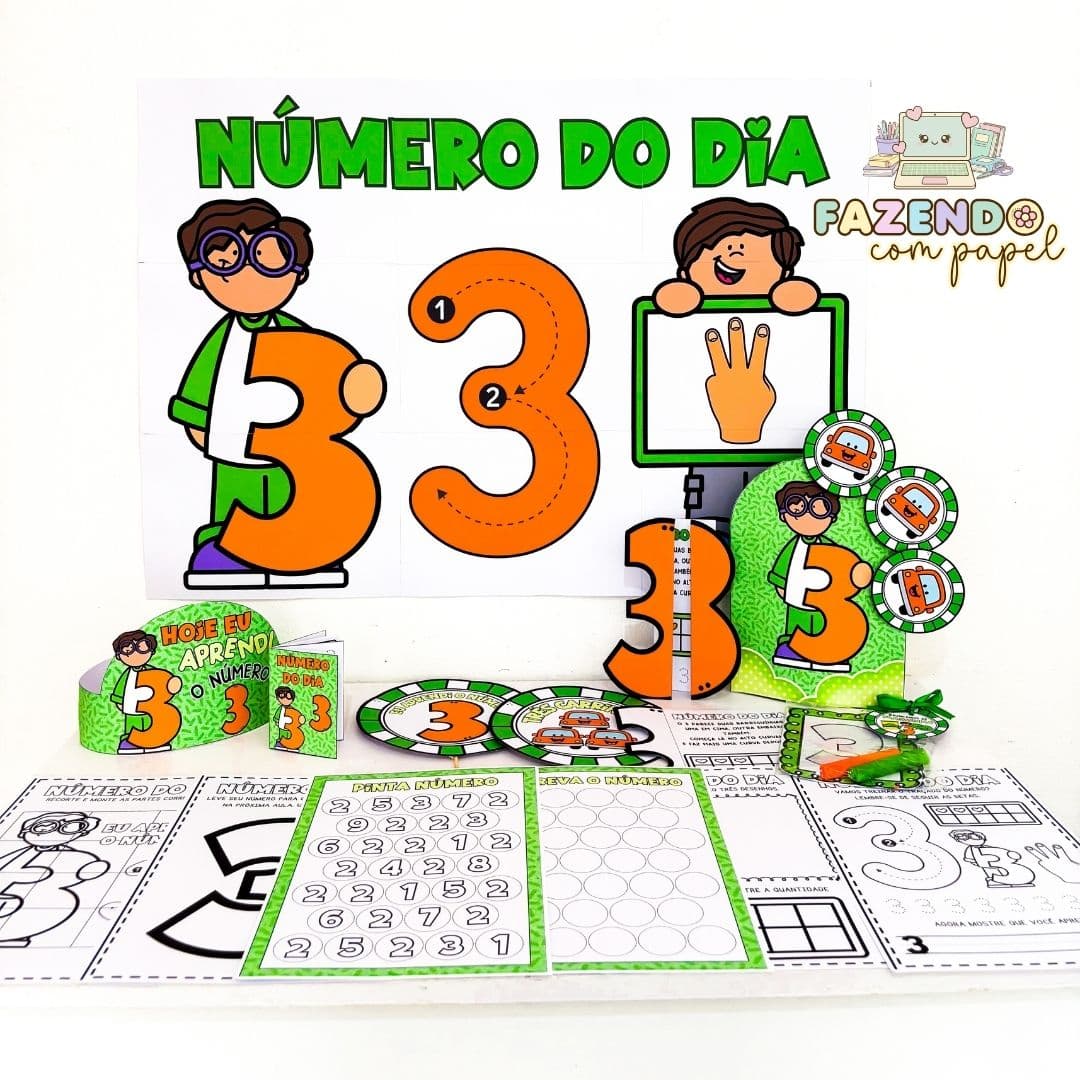Combo 5 Kits dos Números (1 a 5) — imagem 4