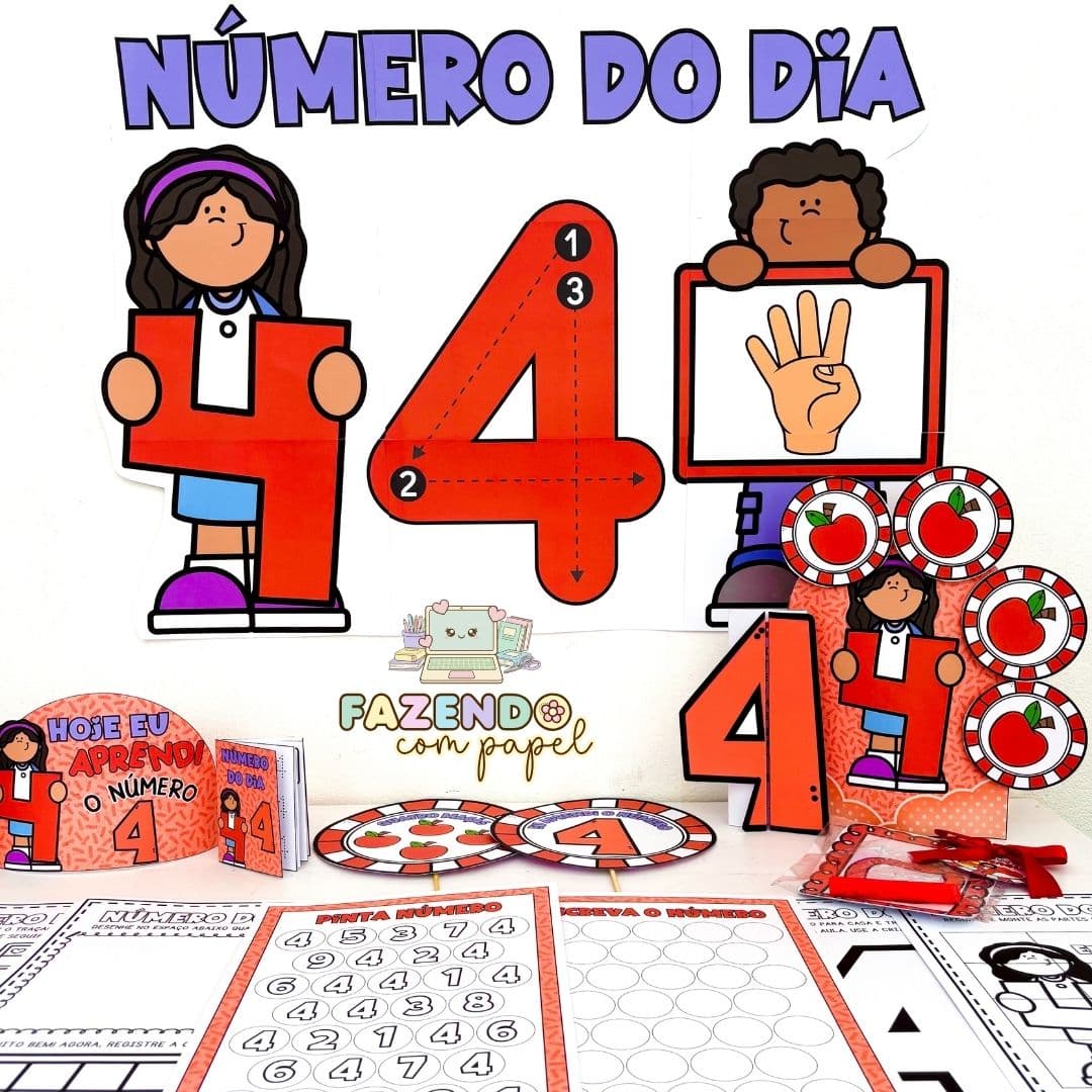 Combo 5 Kits dos Números (1 a 5) — imagem 5