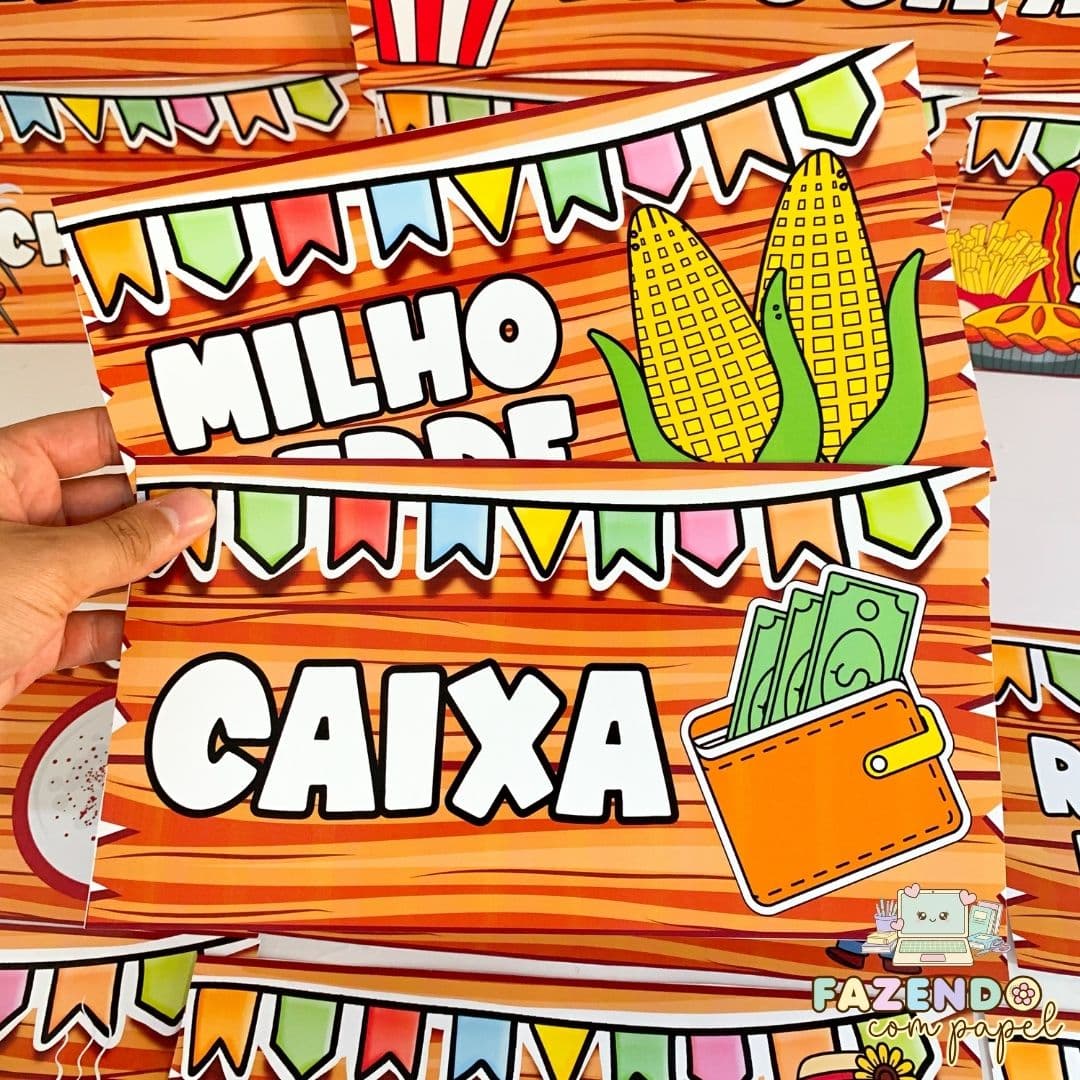 Plaquinhas Arraiá — imagem 2