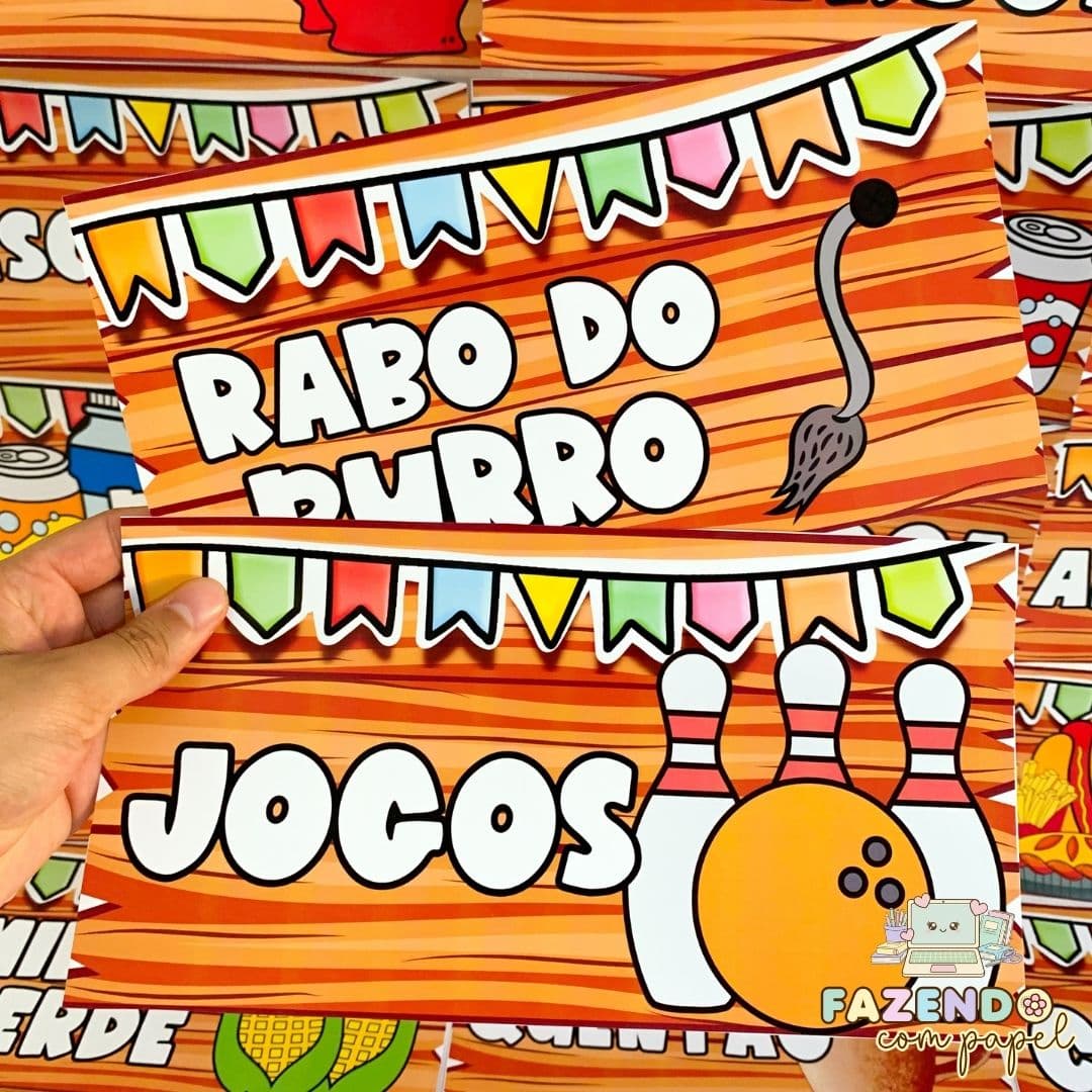 Plaquinhas Arraiá — imagem 4