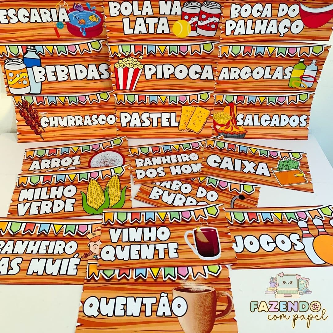 Plaquinhas Arraiá — imagem 5